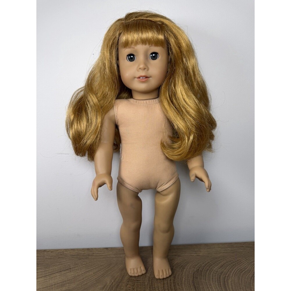 2017 American Girl Doll Maryellen Larkin 18”  Strawberry Blonde Hair No Clothes